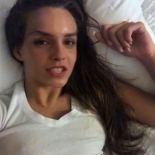Emma Watson Shows Off Panties Before Bed